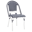 Safavieh California Metal Side Chair  in Navy / Navy
