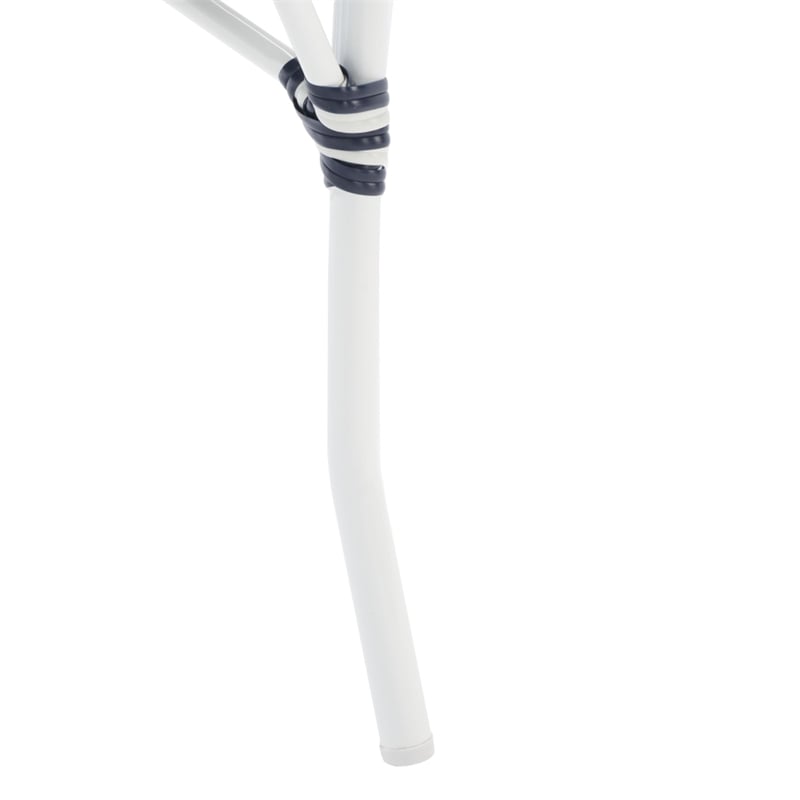 Safavieh California Metal Side Chair  in Navy / Navy