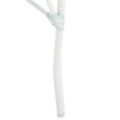 Safavieh California Metal Side Chair in Baby Blue / White