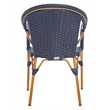 Safavieh California Metal Armchair  in Navy