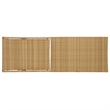 Safavieh Alex Quick Dry Metal and Rattan Foam Lounger in Natural / Taupe