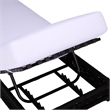 Safavieh Callan Steel and Fabric Lounger in Black / White