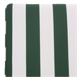 Safavieh Callan Steel and Fabric Lounger in Tan / Green
