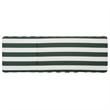 Safavieh Callan Steel and Fabric Lounger in Tan / Green