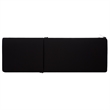 Safavieh Arman Steel and Fabric Lounger w/ Cushion in Black / Black
