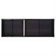 Safavieh Jordan Aluminum Lounger in Black / Black