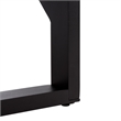 Safavieh Jordan Aluminum Lounger in Black / Black