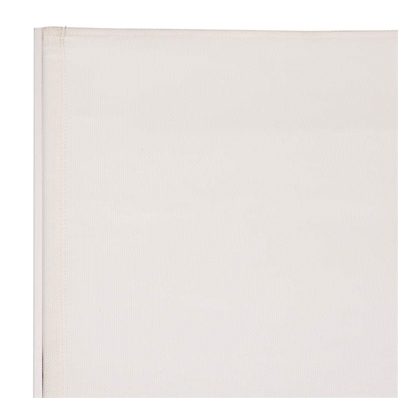 Safavieh Jordan Aluminum Lounger in White / White