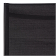 Safavieh Logan Aluminum Lounger in Black / Black