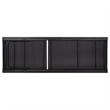 Safavieh Logan Aluminum Lounger in Black / Black