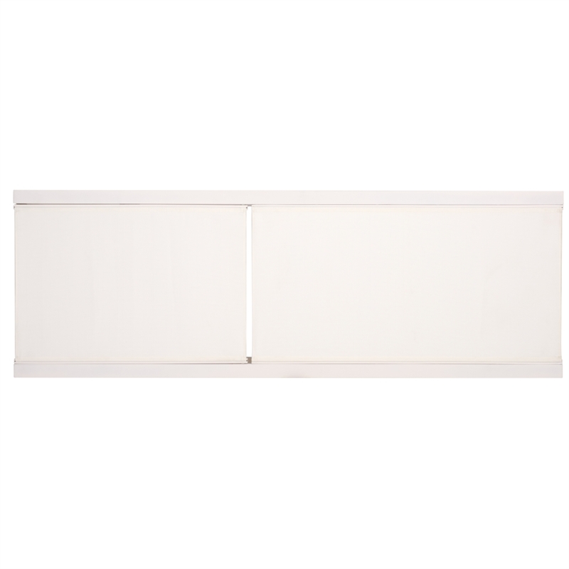 Safavieh Logan Aluminum Lounger in White / White