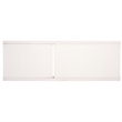 Safavieh Logan Aluminum Lounger in White / White
