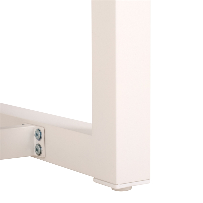 Safavieh Logan Aluminum Lounger in White / White