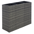 Safavieh Rita Steel  Flower Rack in Gray / Brown