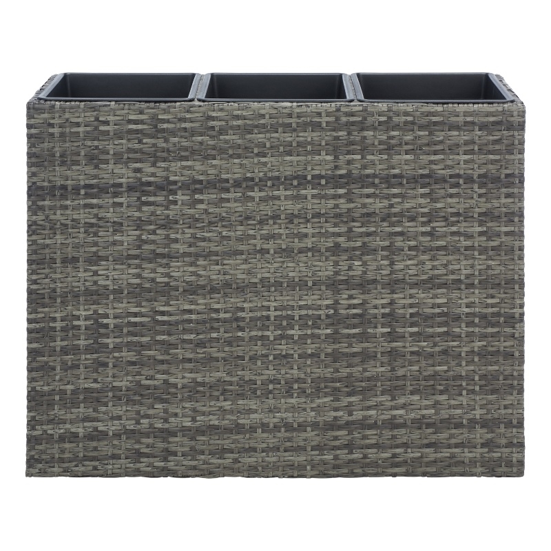 Safavieh Rita Steel  Flower Rack in Gray / Brown