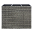 Safavieh Rita Steel  Flower Rack in Gray / Brown