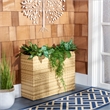 Safavieh Rita Steel  Flower Rack in Natural