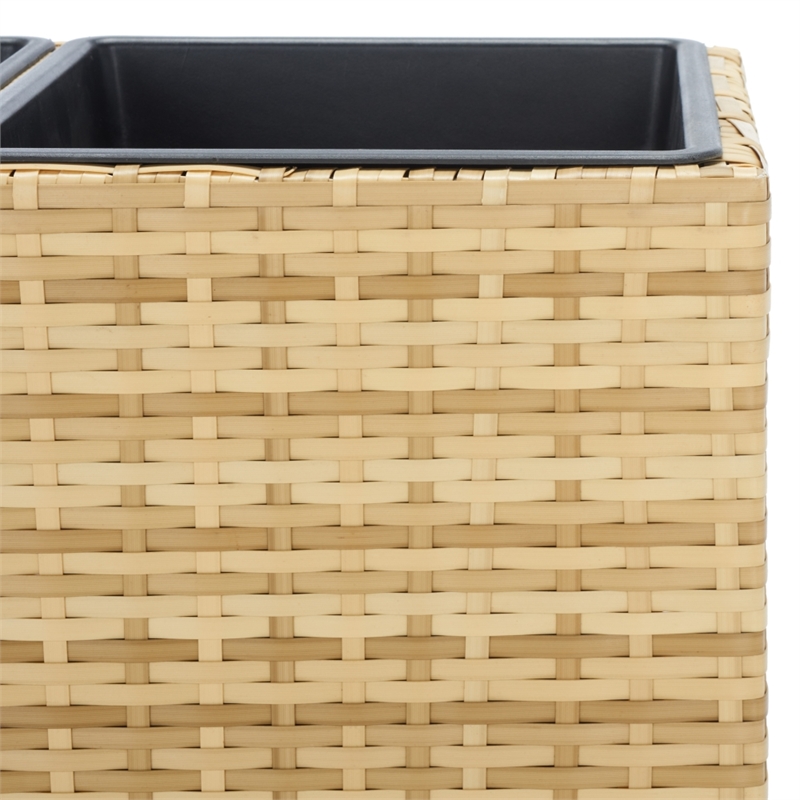 Safavieh Rita Steel  Flower Rack in Natural