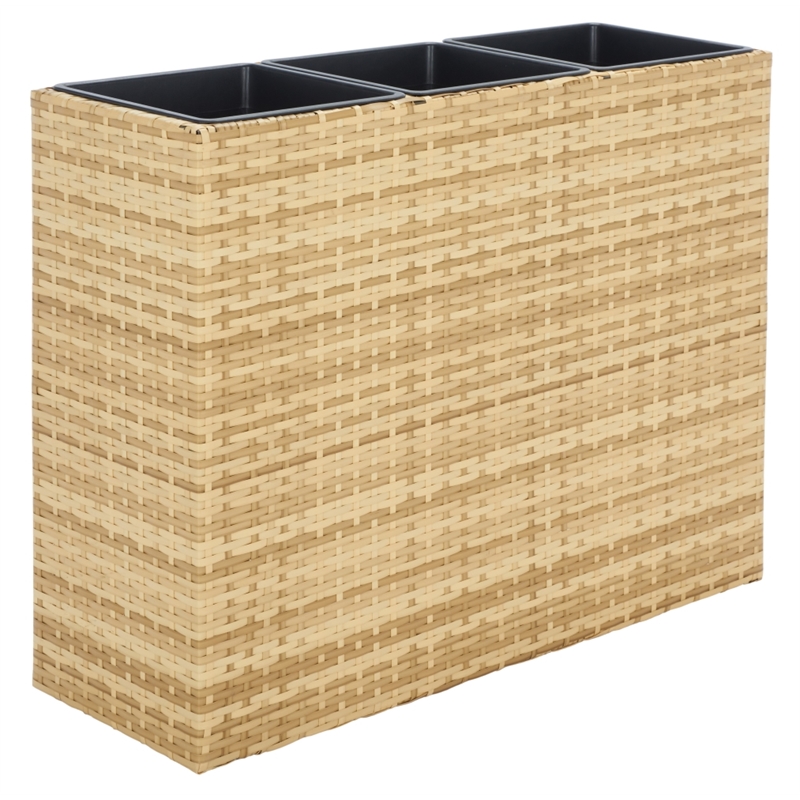 Safavieh Rita Steel  Flower Rack in Natural