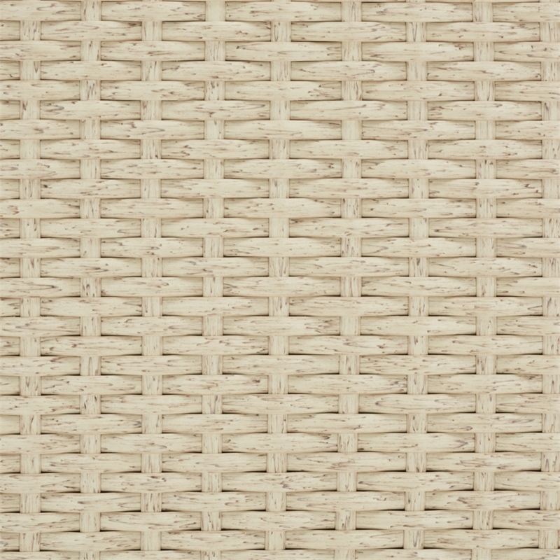 Safavieh Oliveira Steel  and Fabric Cushion Box in Beige / White