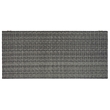 Safavieh Oliveira Steel  and Fabric Cushion Box in Gray / White