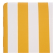 Safavieh Callan Steel and Fabric Lounger in Tan / Yellow