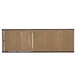 Safavieh Arman Steel and Rope Lounger in Black / Tan