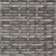 Safavieh Viora Steel and Fabric Loveseat in Gray / White