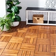 Safavieh Phuket Wooden Floor Tile in Natural