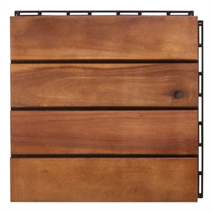 Safavieh Phuket Wooden Floor Tile in Natural