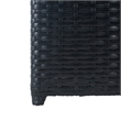 Safavieh Bronson 3 Pc Rattan and Steel Sofa Set in Black / Beige