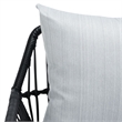 Safavieh Londyn 3Pc Wicker Lounge Set in Black / Gray