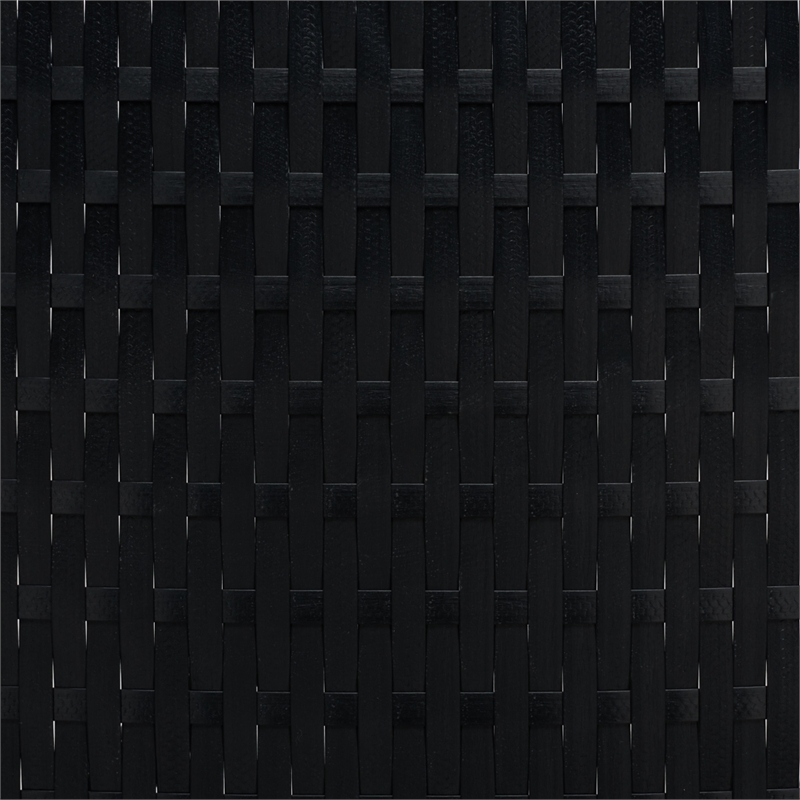 Safavieh Londyn 3Pc Wicker Lounge Set in Black / Gray