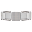 Safavieh Londyn 3Pc Wicker Lounge Set in Gray