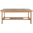 Safavieh Outerbanks 4Pc Wood Outdoor Set in Natural / Beige