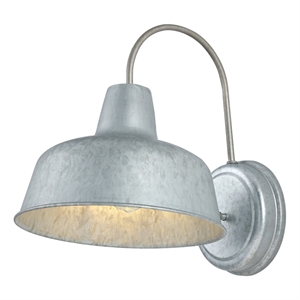 Safavieh Jennine 13.75 &quotIron Outdoor Wall Sconce Set Of 2 in Silver