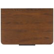 Safavieh Gabrietta 2 Drawer Wood Nightstand in Oak / Black