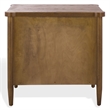 Safavieh Shelbie 1 Drawer Reeded Wood Nightstand in Oak