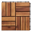 Safavieh Hanoi Wooden Floor Tile in Natural