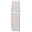 Safavieh Fionne Aluminum Sunlounger in White / Beige