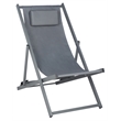 Safavieh Camlin Set of 2 Aluminum Sling Chairs in Gray / Gray