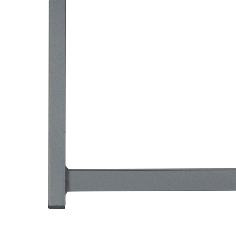 Safavieh Camlin Set of 2 Aluminum Sling Chairs in Gray / Gray