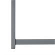 Safavieh Camlin Set of 2 Aluminum Sling Chairs in Gray / Gray