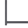 Safavieh Breslin Set of 2 Aluminum Sling Chairs  in Gray / Gray