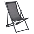 Safavieh Breslin Set of 2 Aluminum Sling Chairs in Black / Black