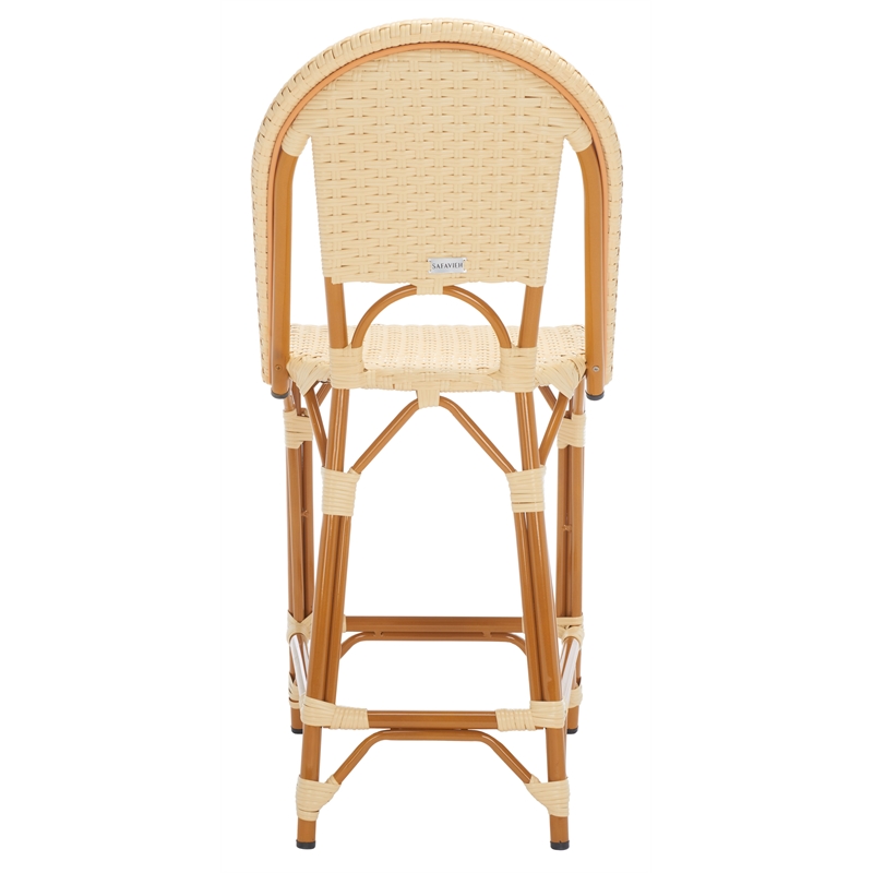 Safavieh California Metal Counter Stool in Natural