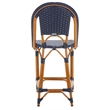 Safavieh California Metal Counter Stool in Navy