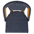 Safavieh California Metal Counter Stool in Navy