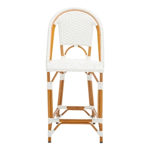 Safavieh California Metal Counter Stool in White