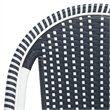 Safavieh California Metal Counter Stool in Navy / Navy
